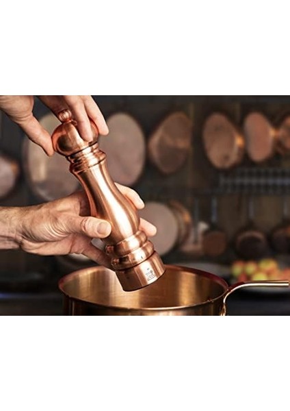 Paris Chef Bakır Kaplama U&apos;select Tuz Değirmeni 22 cm - 9 Inç