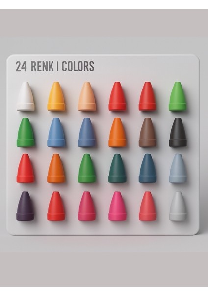 Kids Pastel Boya Silky Crayon 24'lü fırsatları