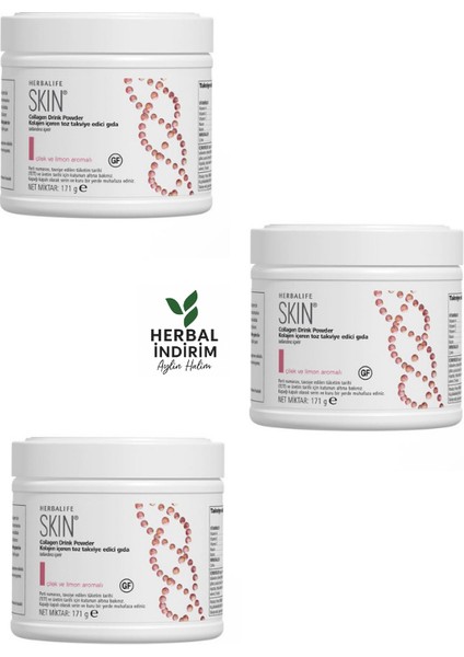 Collagen Drink Powder Kolajen Desteği 3'lü Paket