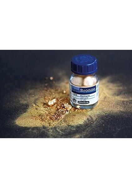 Aqua Bronze Sulu Boya Yaldız Pigment 20 ml 814
