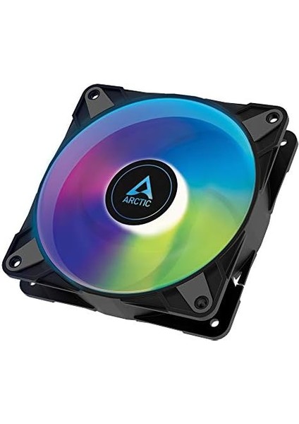 P12 Pwm Pst A-Rgb 0db - 120 mm Pwm Kasa Fanı, Statik Basınç Için Optimize Edilmiştir, Kasa Fanı, Yarı Pasif: 0-2000 Devir/dakika, 5V 3 Pin -Led, Tek Fan - Siyah fiyatları