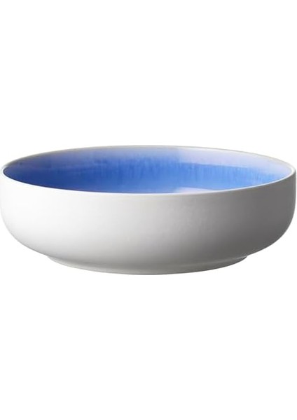 Studio Round Makarna Tabağı Dia 19 cm Mat Beyaz/parlak Nehir