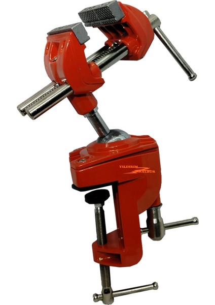 Oynar Başlı Mengene Hobi Tipi Profesyonel Mengene Işkence Kuyumcu Saatçi Mengene