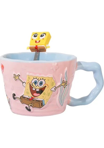 Süngerbob Kareşort 3D Seramik Kupa Bardak - Cl-44 modelleri
