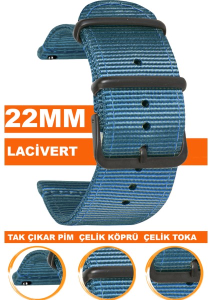 huawei watch gt gt2 gt3 gt4 gt5 pro saat uyumlu premıum nato kumaş tekstil saat kordonu kayışı f39cldb-l