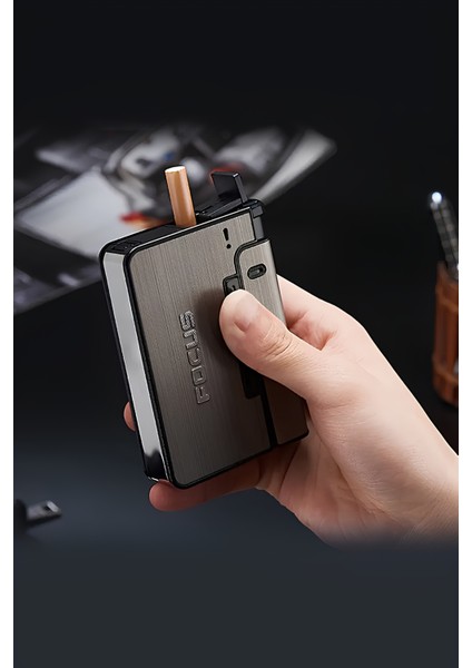 Hem Sigaralık Hem Çakmaklık Ürün Soluk Altın Renk fiyatları