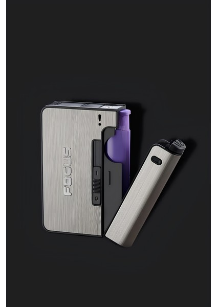 Hem Sigaralık Hem Çakmaklık Ürün Soluk Altın Renk modelleri