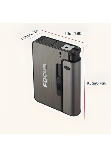 Hem Sigaralık Hem Çakmaklık Ürün Soluk Altın Renk fırsatları