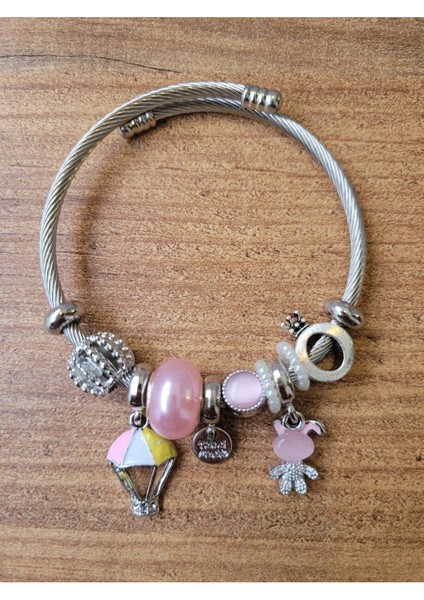 Charmlı Çelik Bileklik fiyatları