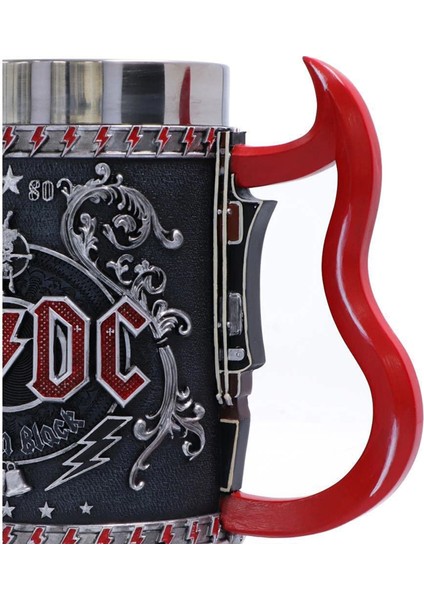 Ac/dc Detaylı Çelik Kupa CL-2022 | Rock Tarzı Lisanslı Koleksiyon Kupa
