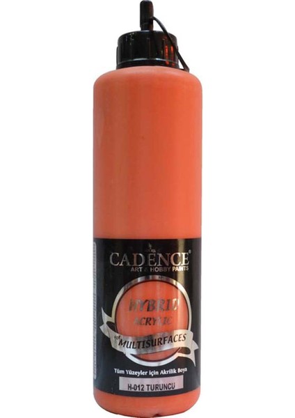 Hybrid Multisurface Akrilik Boya 500 Ml. H-012 Turuncu
