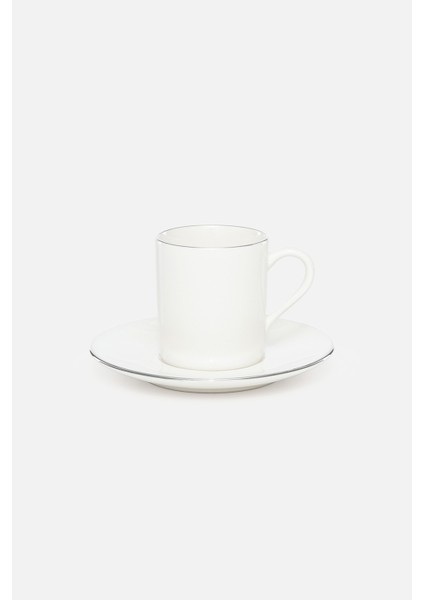 | Ceyda | Gümüş Kenarlı 12 Parça 6 Kişilik Kahve Fincan Takımı indirimleri