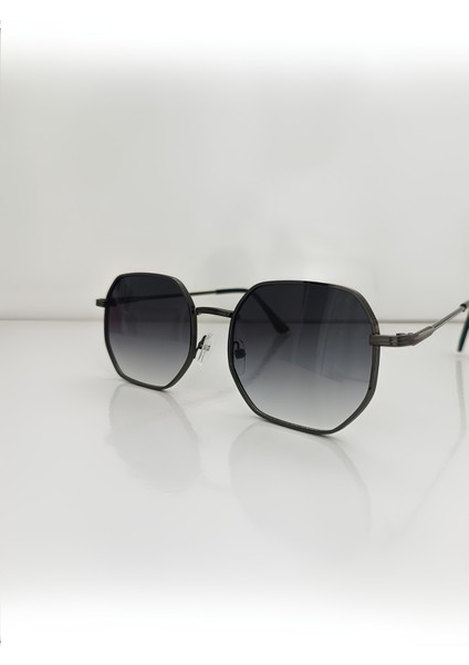 Siyah Renk Unisex Güneş Gözlüğü, Metal Siyah Çerçeve modelleri