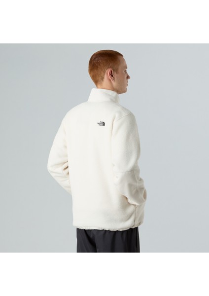 M Yumıorı Off Peak 1/2 Zıp Jacket Erkek Beyaz Polar NF0A8FKPQLI1 modelleri