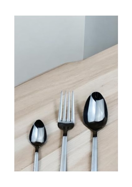 Parça 6 Kişilik Çatal&kaşık Takımı-Düz Model fiyatları