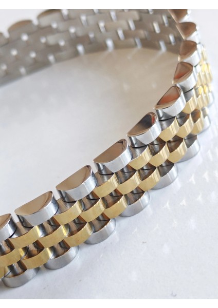 Çelik Roleks Kordon Sarı Erkek Bileklik modelleri