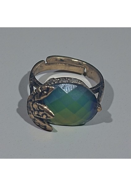 His Taşlı Bronz Vintage Yüzük fiyatları