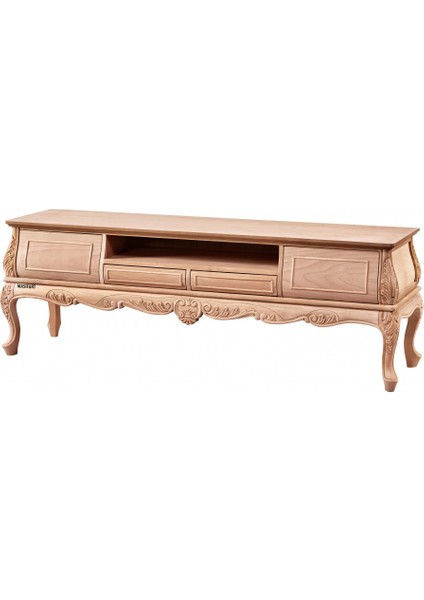 Olere 180 Lik Gül Tv Ünitesi Cilasız Ham