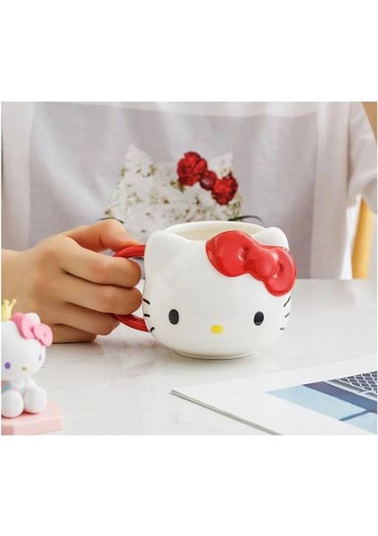 Hello Kitty Lisanslı Seramik Kupa Bardak CL-K39 – Consolex Orijinal Ürün