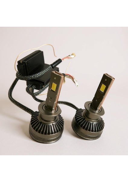 H1 LED Zenon App Kontrolü Bluetooth Ile Telefondan 2700K-6500K Renk Değiştiren Araba Farı 2WAT-80WAT App Uygulama Üzerinden Istenilen Ayar Yapılır Şimşek Etkili modelleri