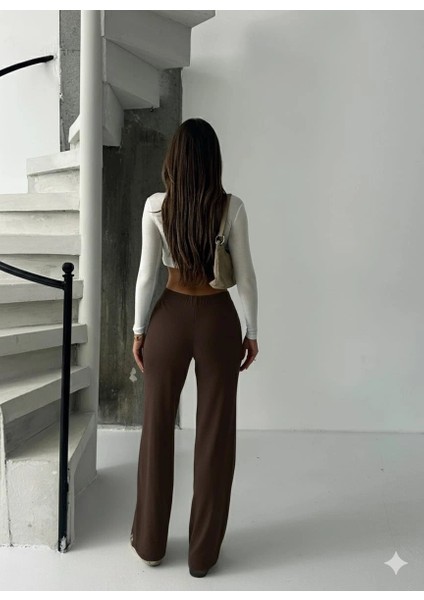 Fit Comfort Bej Salaş Pantolon Kahve fiyatları