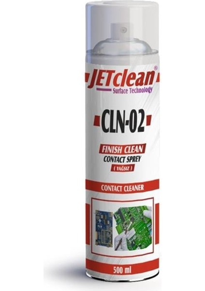 Jetclean Cln-02 500 ml Kontak Yağsız Sprey