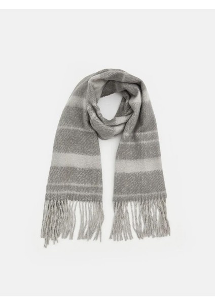 Püsküllü Kadın Atkı (W5)