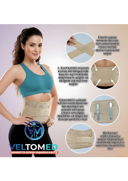 Çelik Balenli Lumbostad 26CM Korse, Ortopedik Korse, Bel Korsesi, Skolyoz, Fıtık fiyatları