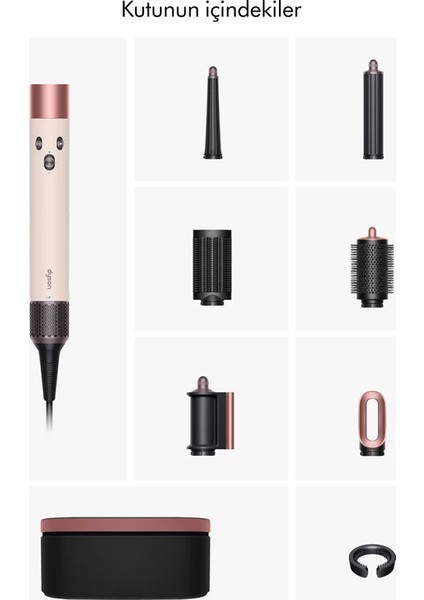 Dyson Airwrap I.d.™ Saç Şekillendirme ve Kurutma Seti (Ceramic Pink) İTHALATÇI GARANTİLİ fiyatları