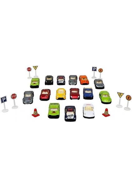 Buğz Maxx Wheels 15 Parça Metal Araba Seti