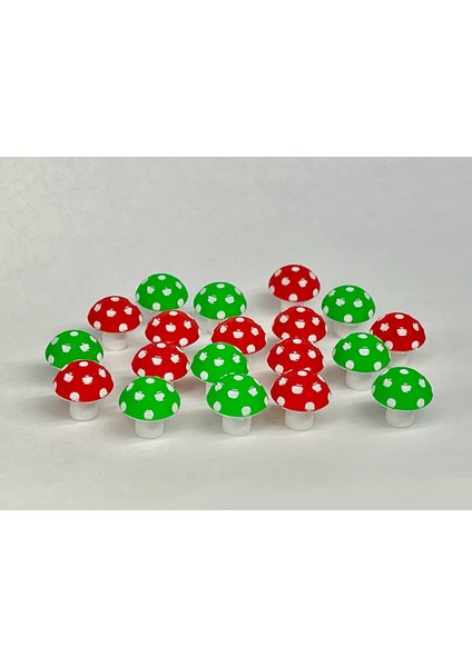 Mini Dekoratif Mantar Seti – 10’lu (1.5 Cm)