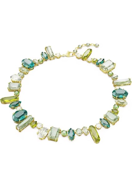 Swa Tarz Yeşil ve Tonları Gema Kolye Rodyum Kaplama fiyatları