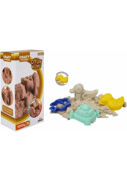 Buğz Crafy Natural Kinetik Kum 1000 G fiyatları