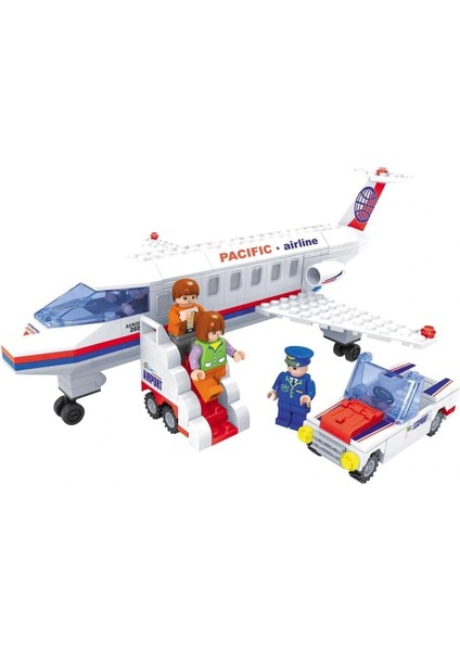 Buğz Ausini 252 Parça Yolcu Uçağı Peron LEGO Seti