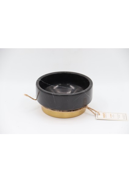 El Yapımı Dekoratıf Mermer Taşlı Bronz Desenli Kase fırsatları