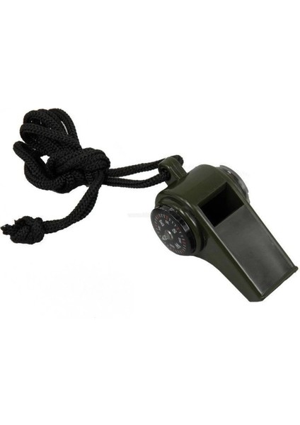 Buğz Pusulalı Termometreli Acil Durum Düdüğü ( 3 In 1)