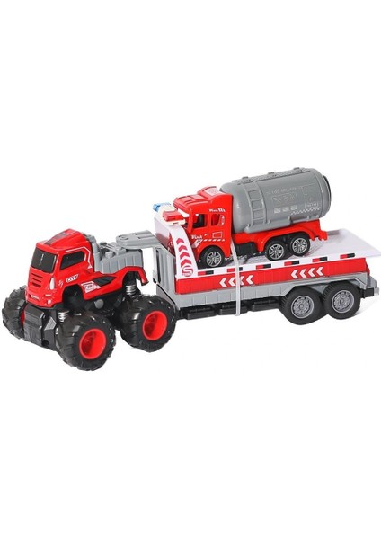 Buğz KLX600-363 Sürtmeli Die Cast 4x4 Itfaiye Taşıyan Tır fırsatları