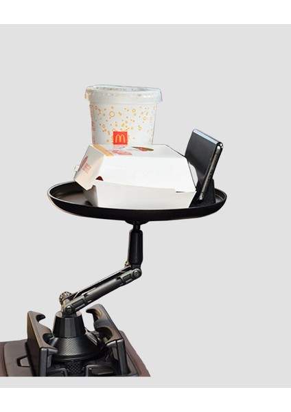 Buğz 360° Döner Araç Bardaklık Tepsisi Geniş Yemek Alanlı Telefon Standlı modelleri