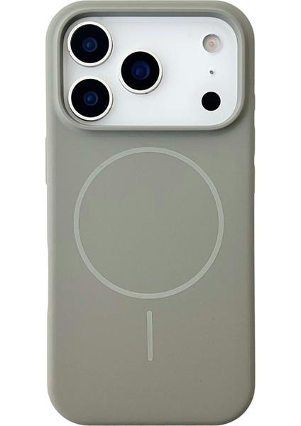 iPhone 17 Pro Kılıf Rio Manyetik Şarj Özellikli Lansman Kapak