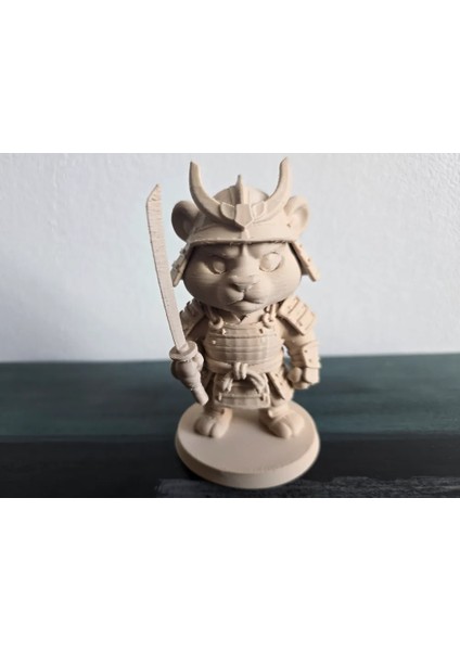 CRAFTSY3D Samuray Kaplan Savaşçı Figür – 3D Baskı Dekoratif Koleksiyon Ürünü fiyatları