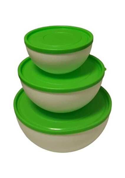 Kapalı Kase Seti 3'lü