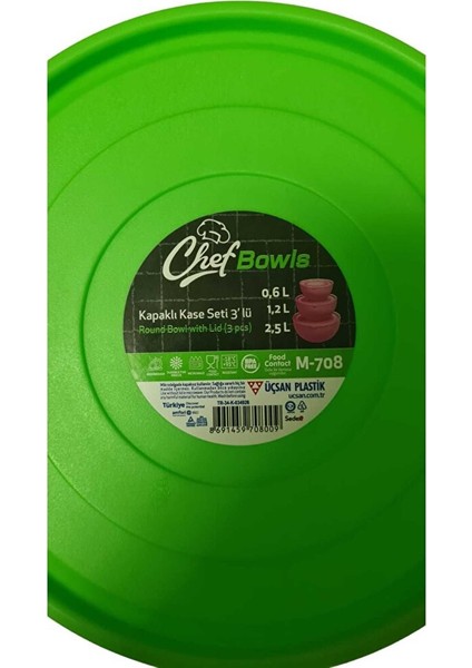 Kapalı Kase Seti 3'lü fiyatları