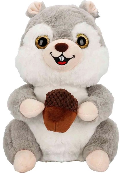 Buğz Kurdelalı Peluş Sincap 30 cm modelleri