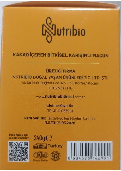 Kids Kakaolu Macun 240G fiyatları