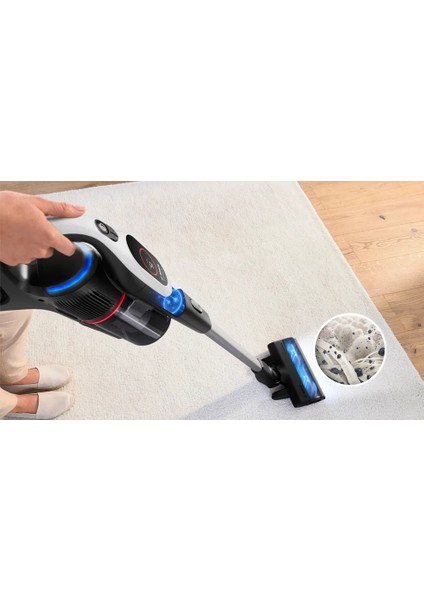 BCS931WBA Unlimited 9 Aqua Kablosuz Dikey Süpürge Hem Siler Hem Süpürür 2'si 1 Arada Çift Bataryalı