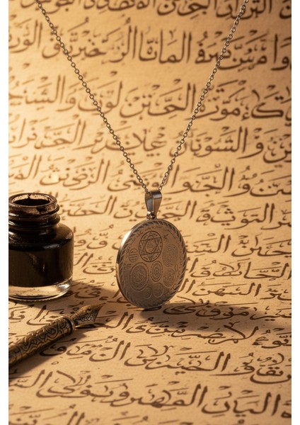 Gümüş Renk Titanyum Kaplama Çelik Kolye Paslanmaz Zincir Kararmaz, Paslanmaz Dayanıklı fırsatları