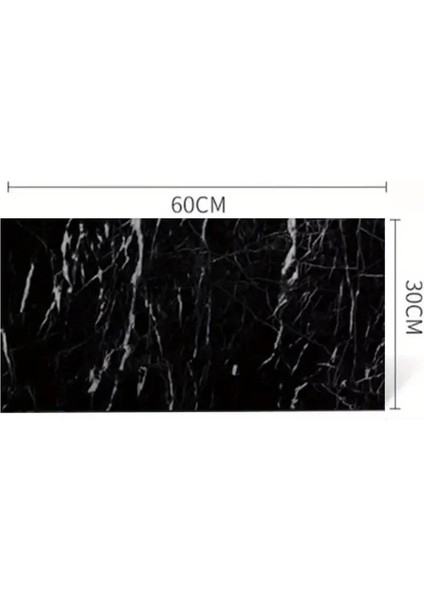 Buğz Siyah Mermer Desenli Alüminyum Plastik Duvar Sticker fiyatları