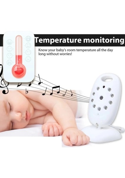 Buğz VB-601 Kameralı Bebek Monitörü Net Görüntü Gece Görüşlü indirimleri