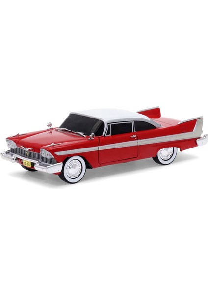 Hollywood – 1:24 1958 Plymouth Fury “christine” (Evil Version) –diecast Model Araba fiyatları