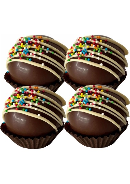 Sıcak Çikolata Bombası 4’lü (Marshmallow’lu Sütlü Çikolata) fırsatları